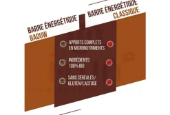 Barre énergétique bio Extra - Chocolat - Noisette