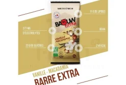 Barre énergétique bio Extra - Vanille - Macadamia