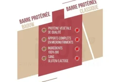 Barre protéinée bio