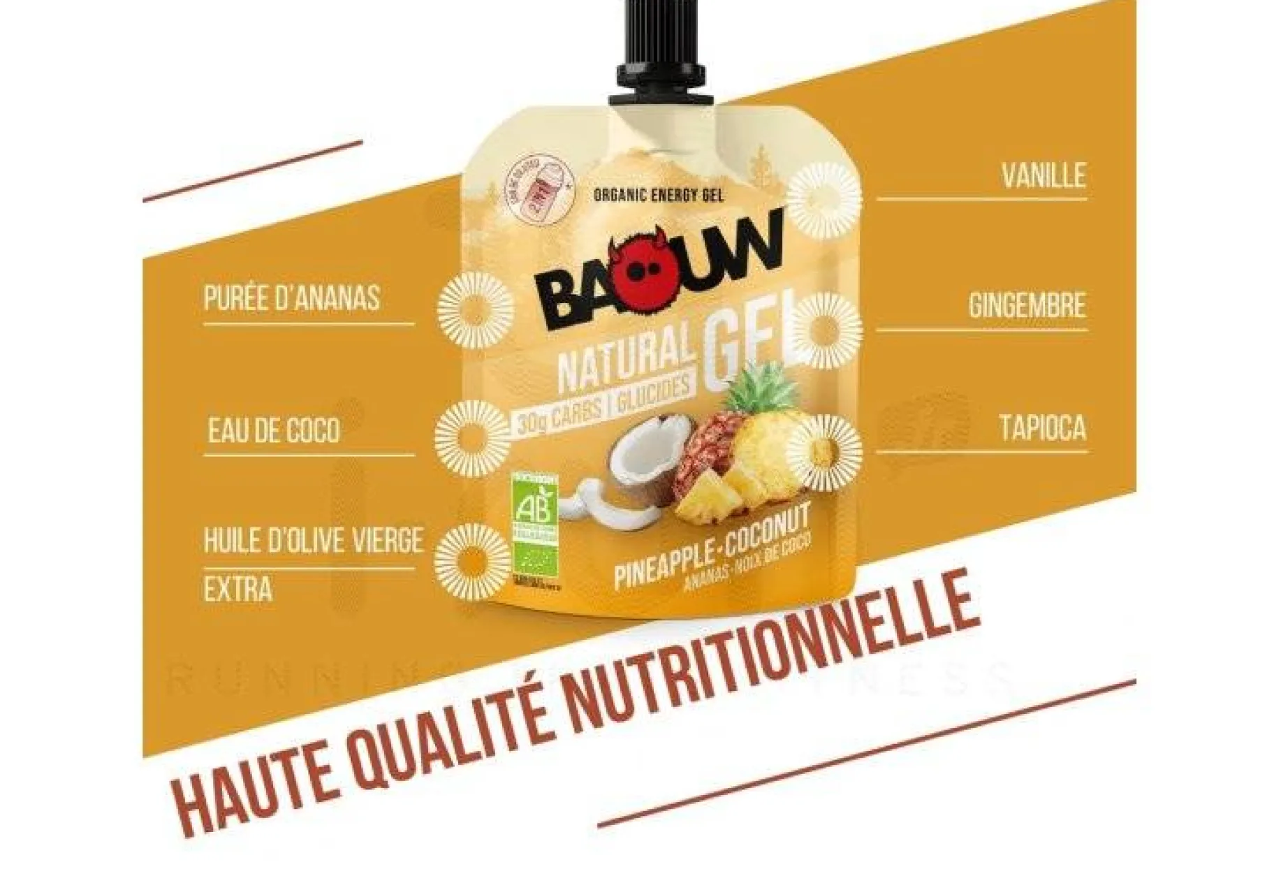 Gel naturel bio
