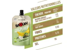 Purée nutritionnelle bio - Banane - Kiwi - Vanille