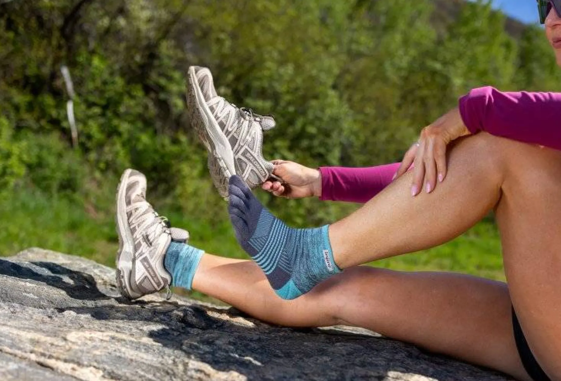 Trail Midweight Mini-Crew Coolmax femme